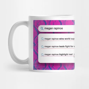 megan rapinoe search Mug